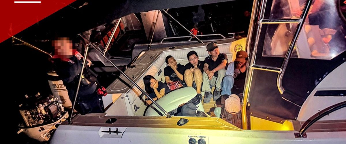 Coast Guard and CBP Intercept Boat Carrying 22 Migrants, Including 13 Chinese Nationals, Near Key Largo