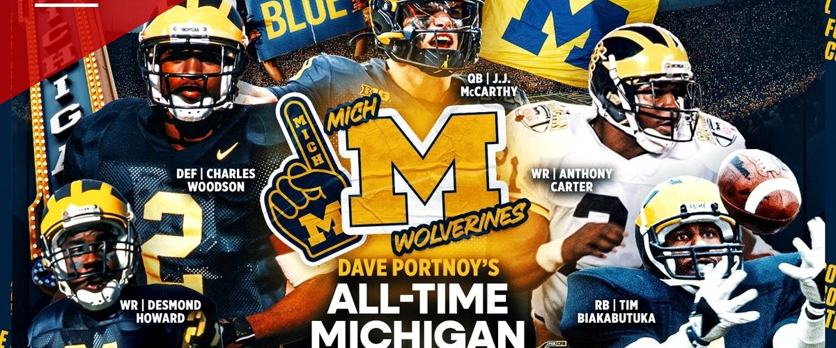Dave Portnoy Names His All-Time Michigan Football Squad in Ann Arbor