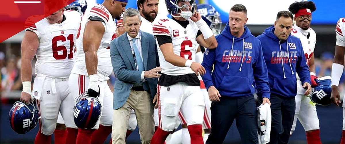 Giants' Jaxson Dart Faces Possible Season-Ending Knee Injury as Evaluations Continue