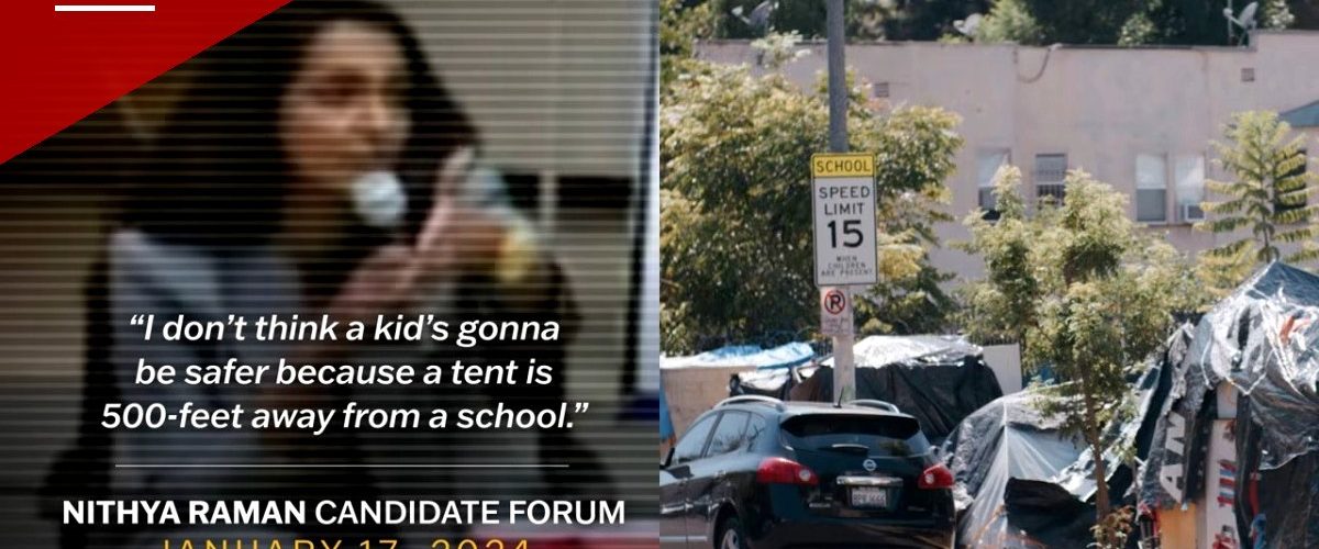 LAPD Union Ad Targets Mayoral Candidate Nithya Raman Over Encampment Votes Near Schools