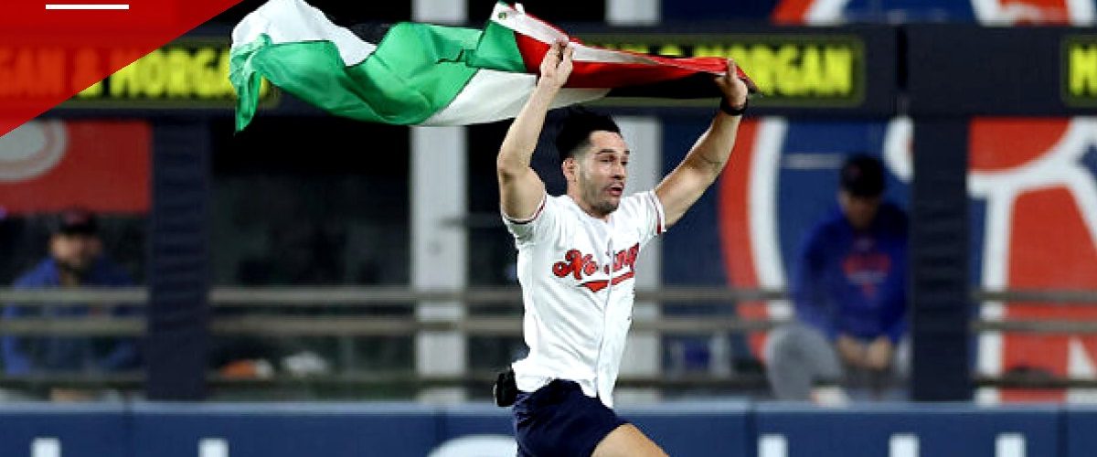 Man Who Ran Onto Yankee Stadium Field Waving Palestinian Flag During 9/11 Tribute Game Identified, Charged