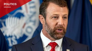 Mullin Clashes With Reporter Over Migrant Truck Driver Deaths at DHS Briefing