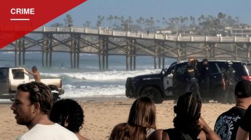 Pickup Chase Through Pacific Beach Ends With Suspect's Arrest on the Sand