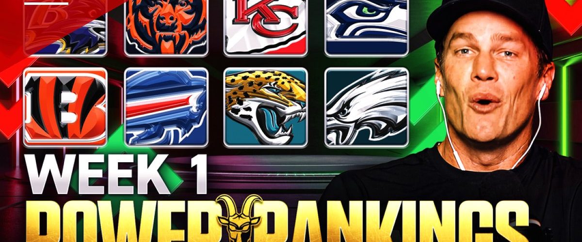 Tom Brady Opens 2026 Power Rankings With Seahawks on Top, Caleb Williams Already in MVP Talk