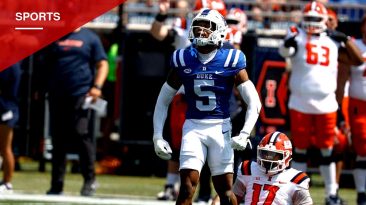 Duke Cornerback Apologizes for Swatting Trainer's Arm During Injury Scare