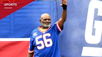 Giants Rookie Reese Delivers Standout Game as Lawrence Taylor Watches From Sideline