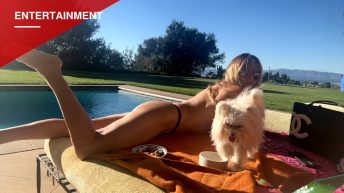 Heidi Klum's Topless Poolside Photo Draws Attention Amid LA Heatwave
