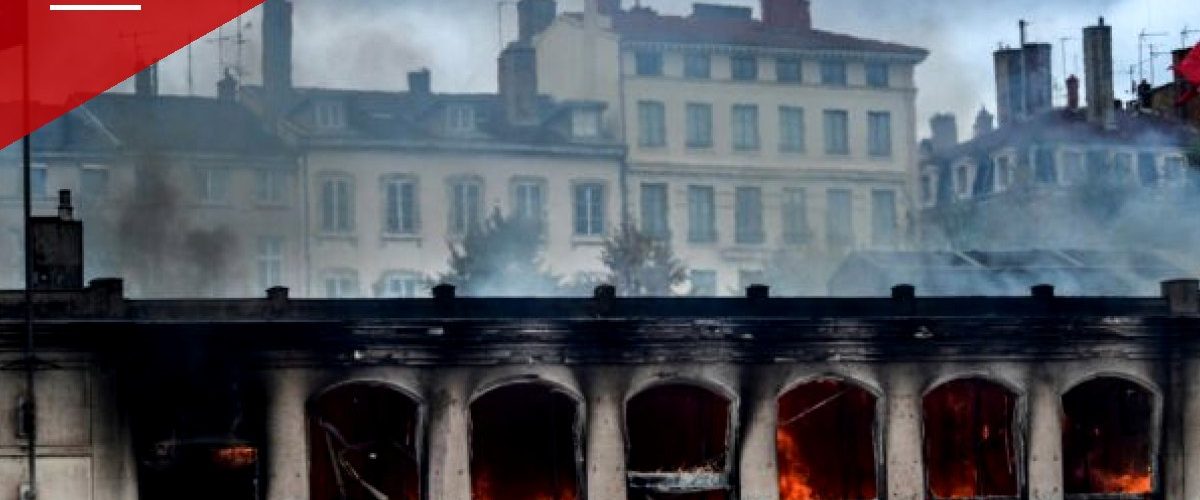 Nationwide Cost-of-Living Protests in France Turn Violent, Over 270 Arrested