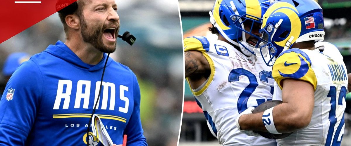 Rams Rally From 10 Down to Beat Eagles 24-20 on Two Kyren Williams Touchdowns