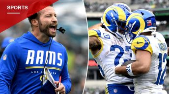 Rams Rally From 10 Down to Beat Eagles 24-20 on Two Kyren Williams Touchdowns