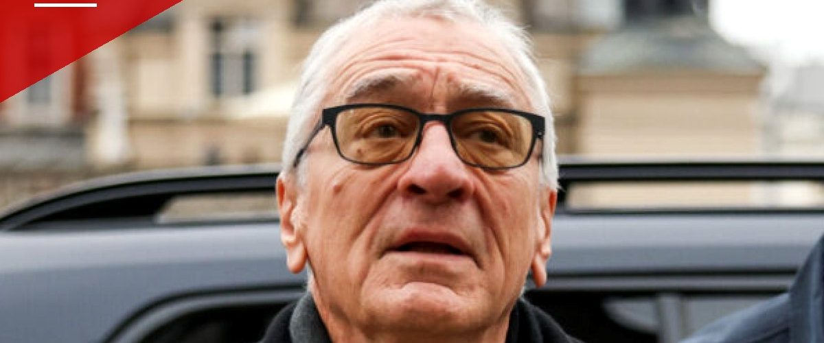 Robert De Niro Leads NYC Crowd in Expletive Chant Against Trump Voter Roll Review