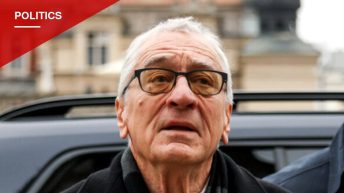 Robert De Niro Leads NYC Crowd in Expletive Chant Against Trump Voter Roll Review