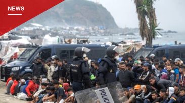 Spanish Police Move to Clear Ceuta Beach Camp Housing Thousands of Migrants