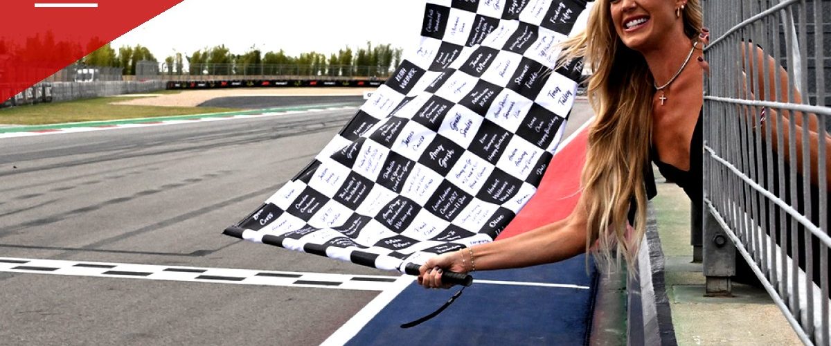 WNBA Star Sophie Cunningham Waves Checkered Flag at Austin's F1 Grand Prix